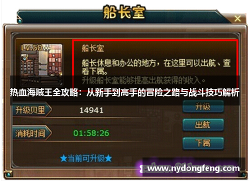 热血海贼王全攻略：从新手到高手的冒险之路与战斗技巧解析